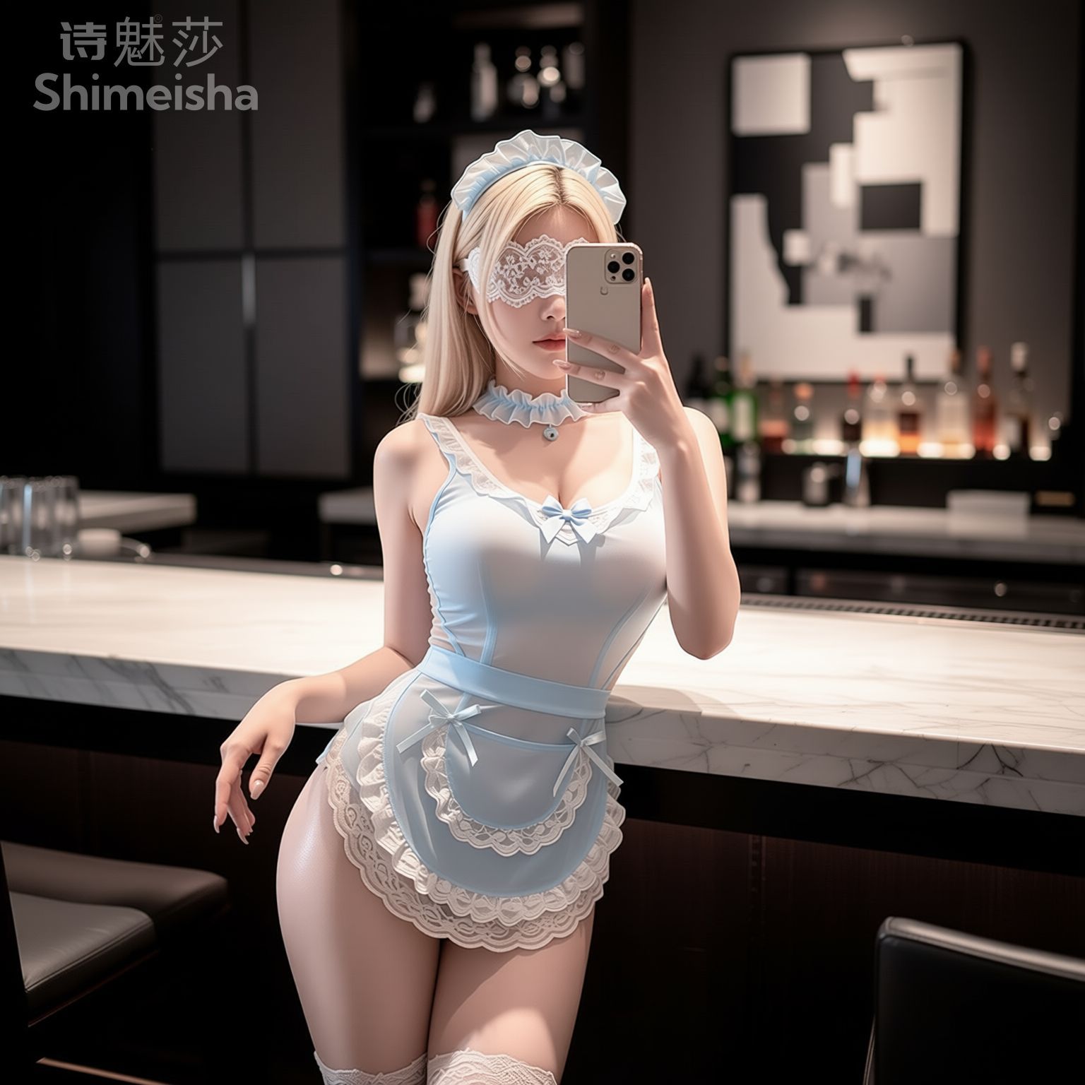 Jimiko, body en dentelle bleu  - Lace Teddy Lingerie avis et prix
