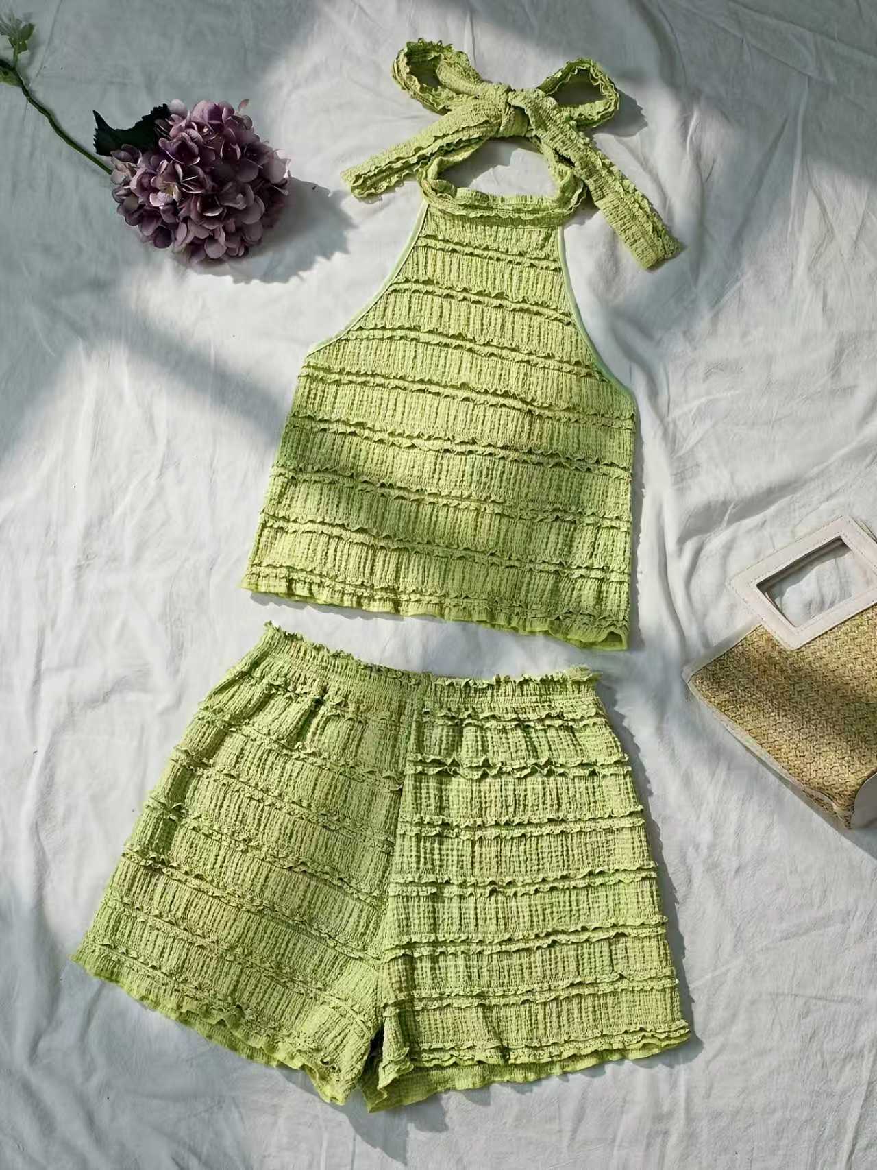 Ensemble haut et short de plag - Cami Top Lace avis et prix