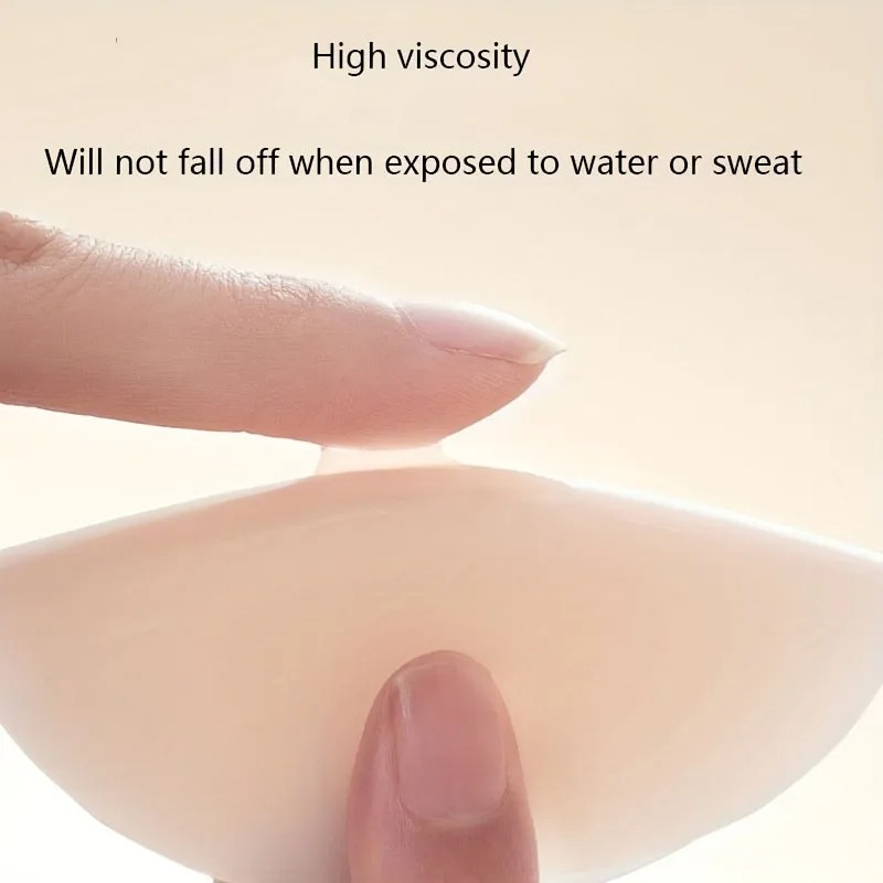 1 paire de pétales de sein réu - Silicone Bra Adhesive avis et prix