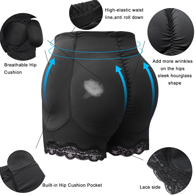 Culotte gainante rembourrée po - Shapewear Bodysuit Firm avis et prix